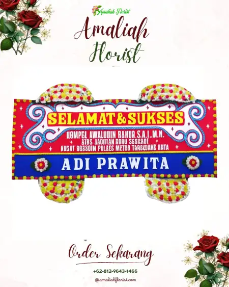 Papan Bunga Ucapan Selamat Cimindi